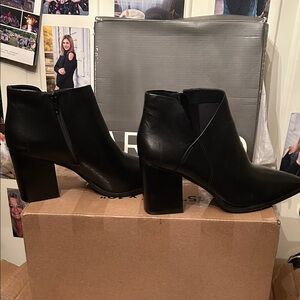 Elegant Black Ankle Booties